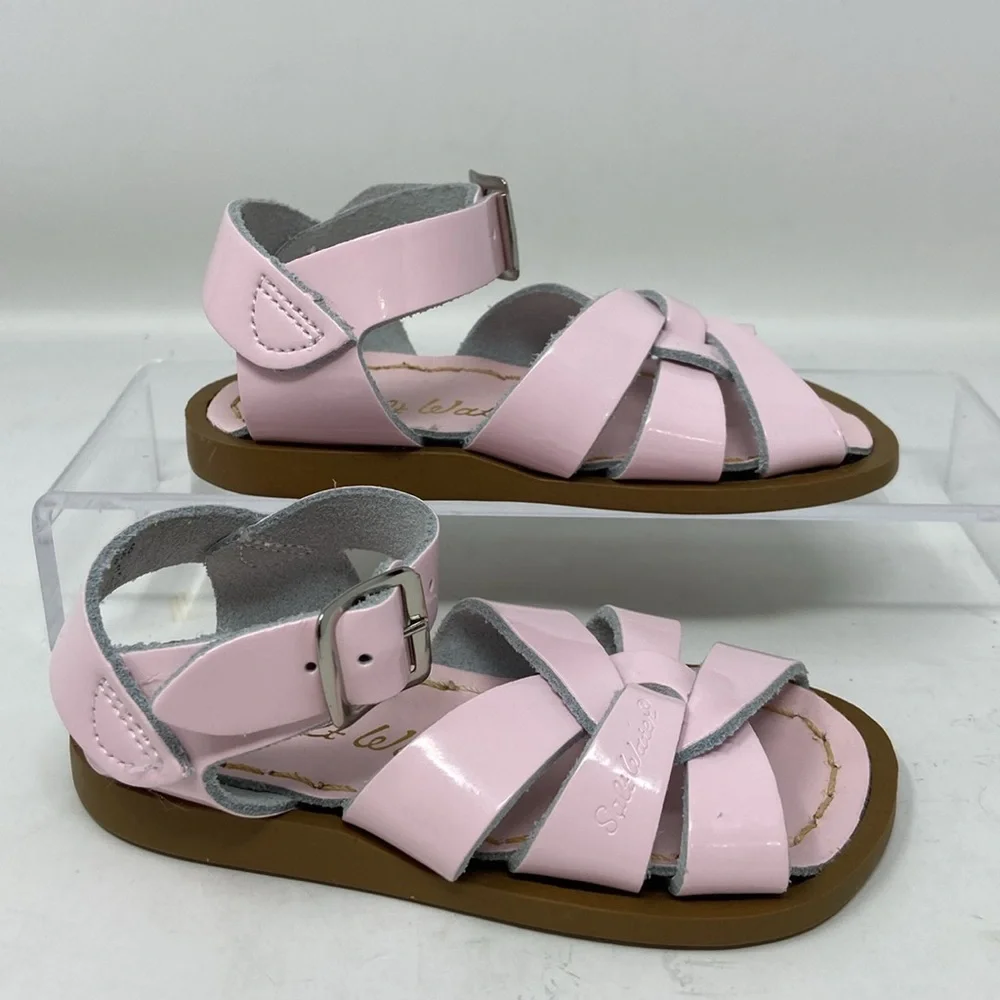 NWOT Salt Water Original Shiny Pink - Toddler Size 5 - Picture 2 of 12